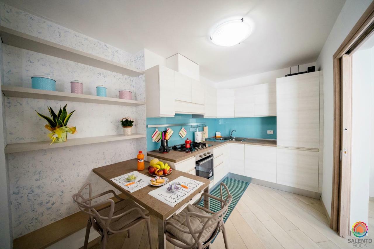 Perle Del Mare - Appartamenti Di Pregio 70M Spiaggia Pescoluse مارينا دي بيسكولوس المظهر الخارجي الصورة