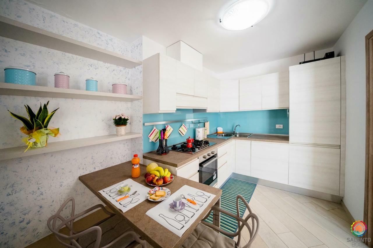 Perle Del Mare - Appartamenti Di Pregio 70M Spiaggia Pescoluse مارينا دي بيسكولوس المظهر الخارجي الصورة