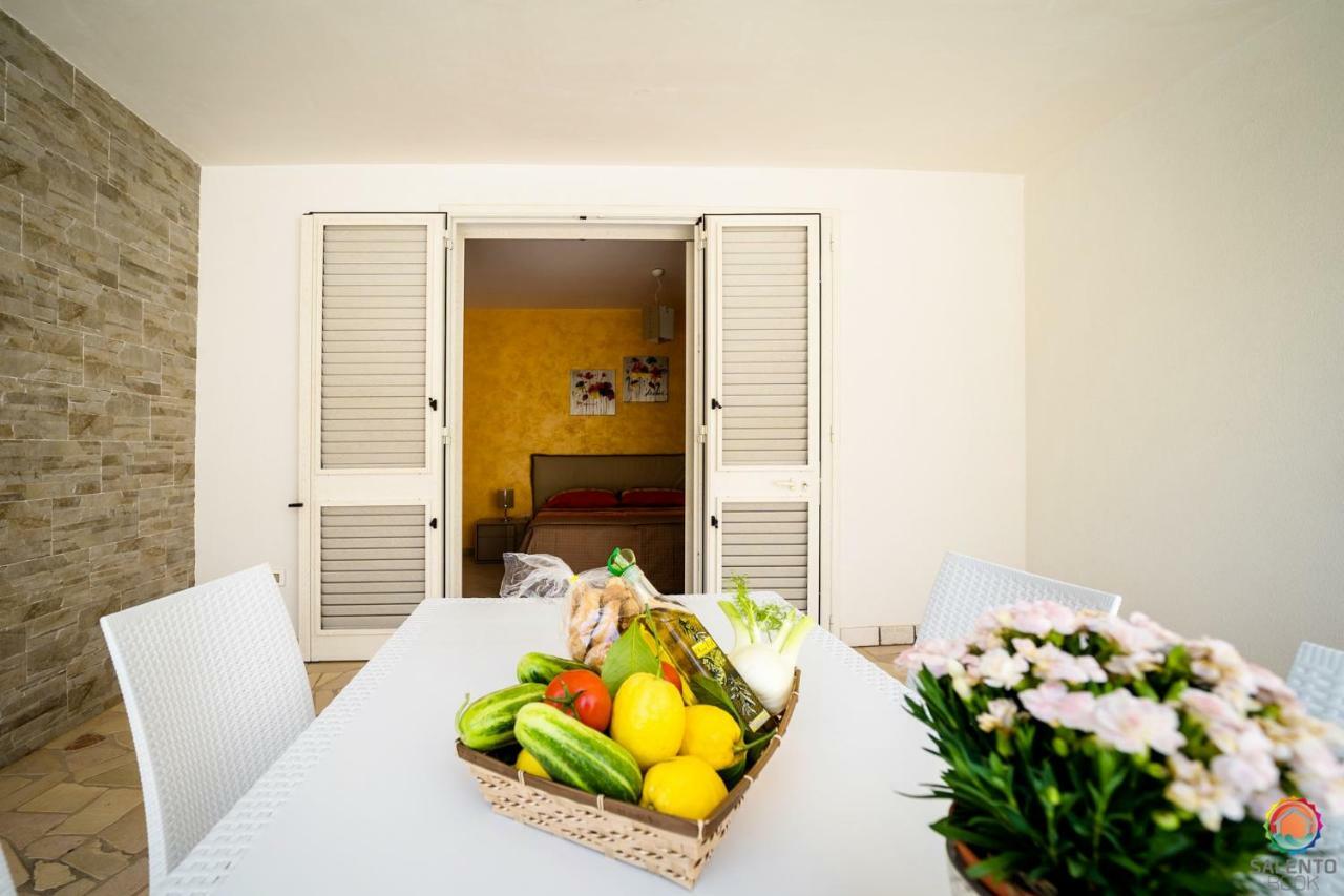 Perle Del Mare - Appartamenti Di Pregio 70M Spiaggia Pescoluse مارينا دي بيسكولوس المظهر الخارجي الصورة